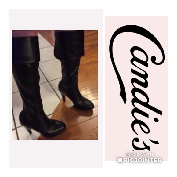 Candie's Knee-High Boots Size 7 - Picture 1 of 5